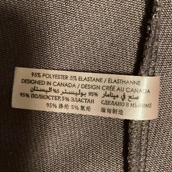 La Vie en Rose Women's Purple Batwing Top Long Sleeve T-Shirt Size L Stretchy - Picture 7 of 7